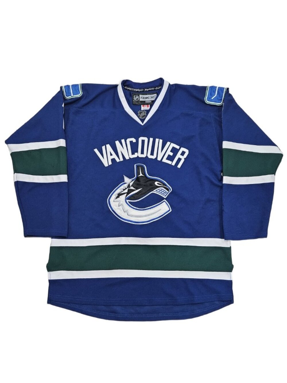 Vancouver Canucks Roberto Luongo #1 Reebok Authentic Jersey Size 54